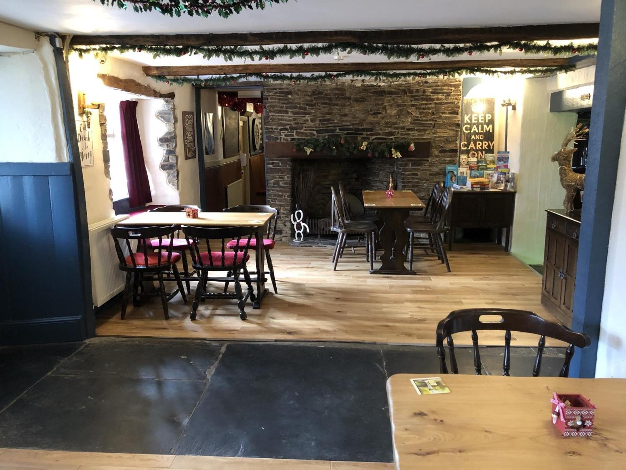 Blue Lion Inn Lewdown Exterior foto